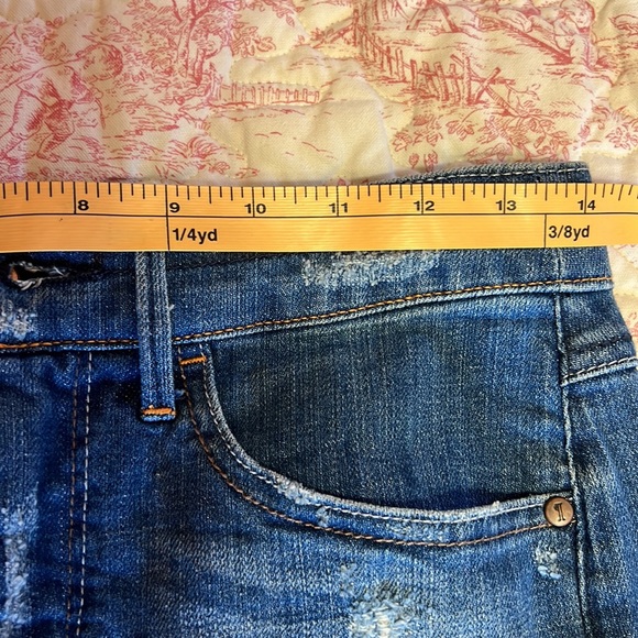 EUC Anthropologie Pilcro & the Letterpress denim skirt size 26 - Picture 13 of 13